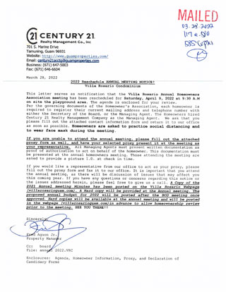 Annual Meeting Notice