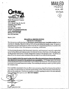 Annual Meeting Notice